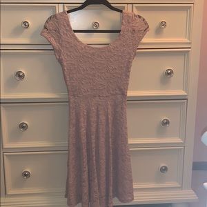 Soprano purple lace dress